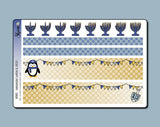 Hanukkah Washi & Deco Stickers Designed By Shine Sticker Studio