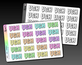 UGH Deco Stickers