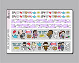 The Office Washi Strip Stickers