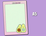 I Love Avocado Jumbo Sticker