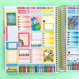 Back to School - Vertical Weekly Sticker Kit