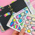 All color Cool Blackout Bujo Box Stickers By Shine Studio 