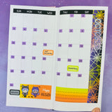 Halloween Monthly Planner Tabs By Shine Studio