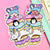 Shine Crew Donut Bookmark Die Cut | Animal Crossing Sticker | Shine Studio