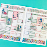 Colorful Christmas and Gnome Stickers Created By Shine Sticker Studio