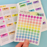 Clear Small Dot Stickers Created By Shine Studio | Stickers