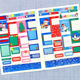 Find Now the New Merry Christmas Sticker Collections | Shine Sticker Studio | Hobonichi Cousin | Sticker Kits 