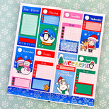 Merry Christmas - Mini Sticker Kit Print Pression by Shine Sticker Studio | Sticker Kits | Merry Christmas Stickers