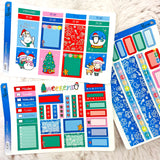 Get the best Christmas Sticker Kit at Shine Sticker Studio | Hobonichi Cousin | Sticker Kit | Shine Studio