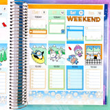Planner Monthly Tabs Created By Shine Sticker Studio
