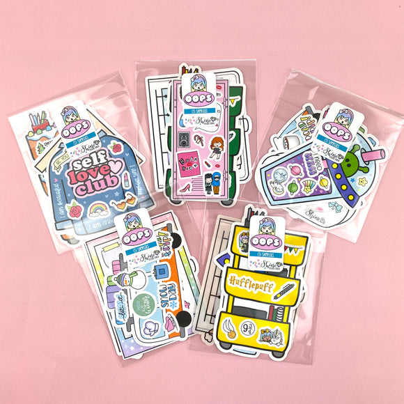 Oops Bag - Sampler Grab Bag - Misfit Grab Bag Stickers
