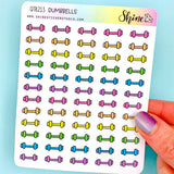 Dumbbell Stickers