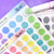 Clear Large Dot Stickers