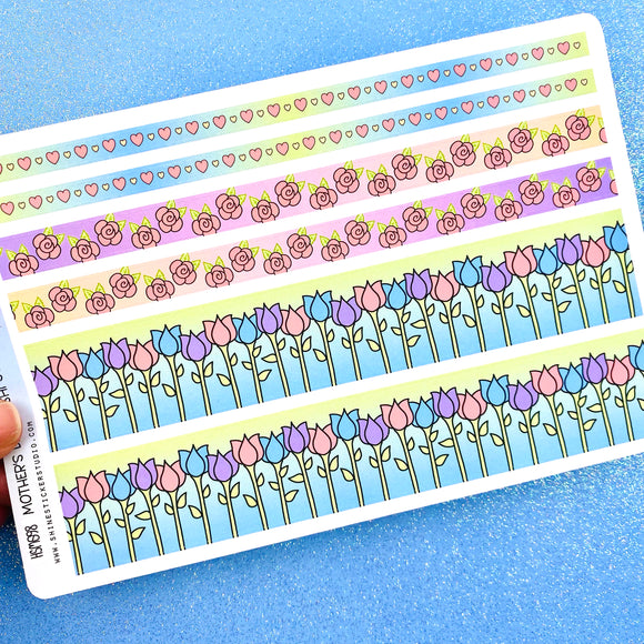 Mother's Day Washi Strip Stickers