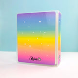 Winking Star the Unicorn Rainbow Washi Wallet Mini Sticker Album