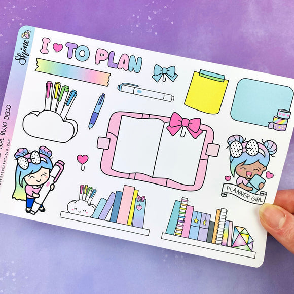 Planner Girl Bujo Deco Stickers