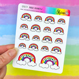 Pride Rainbow Stickers