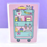 Planner Cart 5" x 7" Planner Sticker Album