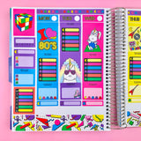 I Love the 80s - Vertical Weekly Sticker Kit
