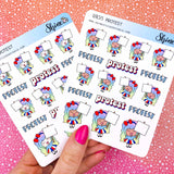 Luna Protest Stickers
