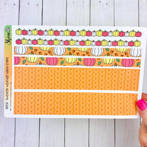 Sweater Weather Washi Strip Stickers