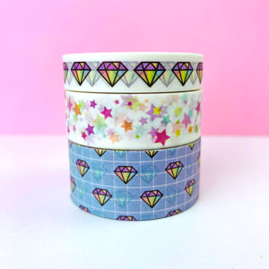 CLEARANCE: Diamonds & Stars Washi Tape Collection