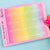 Holographic FOILED Rainbow Mini Monthly Tabs