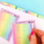 Holographic FOILED Rainbow Standard Vertical Monthly Tab Stickers