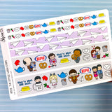 The Office Washi Strip Stickers