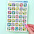 Large Lucky Clover Date Number Box Stickers