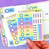 A6 Mother's Day Hobonichi Date Cover Stickers