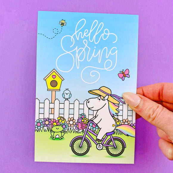 Hello Spring Journal Card Planner Dashboard