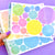 Clear Rainbow Circle Stickers