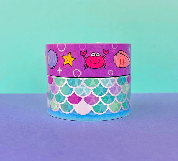 FOILED Mermaid Washi Tape Collection