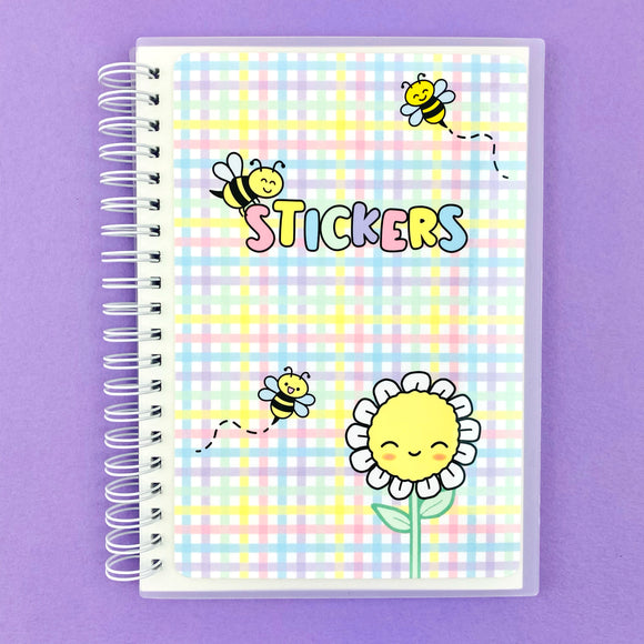 Bee Happy Reusable Sticker Book
