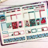Santa's Workshop - Hobonichi Cousin Sticker Kit
