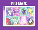 Animal Crossing Sticker | Shine Sticker Studio | Vertical Weekly Sticker Kit