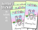Luna Planning Time Jumbo Sticker