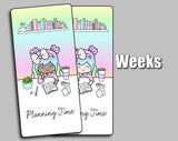 Luna Planning Time Jumbo Sticker