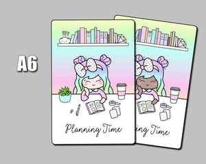 Luna Planning Time Jumbo Sticker