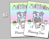 Luna Planning Time Jumbo Sticker