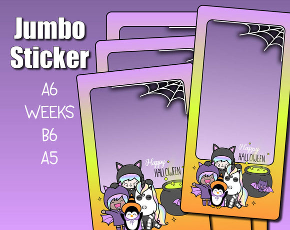 Happy Halloween Jumbo Sticker