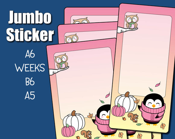 Sweater Weather Jumbo Sticker
