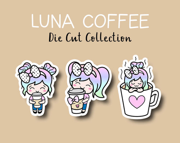 Luna Coffee DIE CUTS