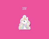 Magical Girl Sticker DIE CUT Collection