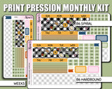 Undated Friendsgiving Monthly Kit - Print Pression