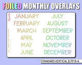 Undated Hangin' with my Peeps Monthly Kit - Standard Vertical