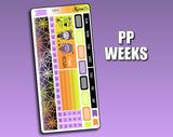 Halloween Weekly Date Cover Stickers By Shine Studio