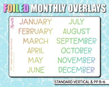 Undated Pool Party Monthly Kit - Standard Vertical