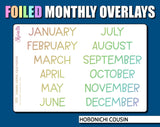 New Hobonichi Cousin Monthly Date Covers By Shine Studio